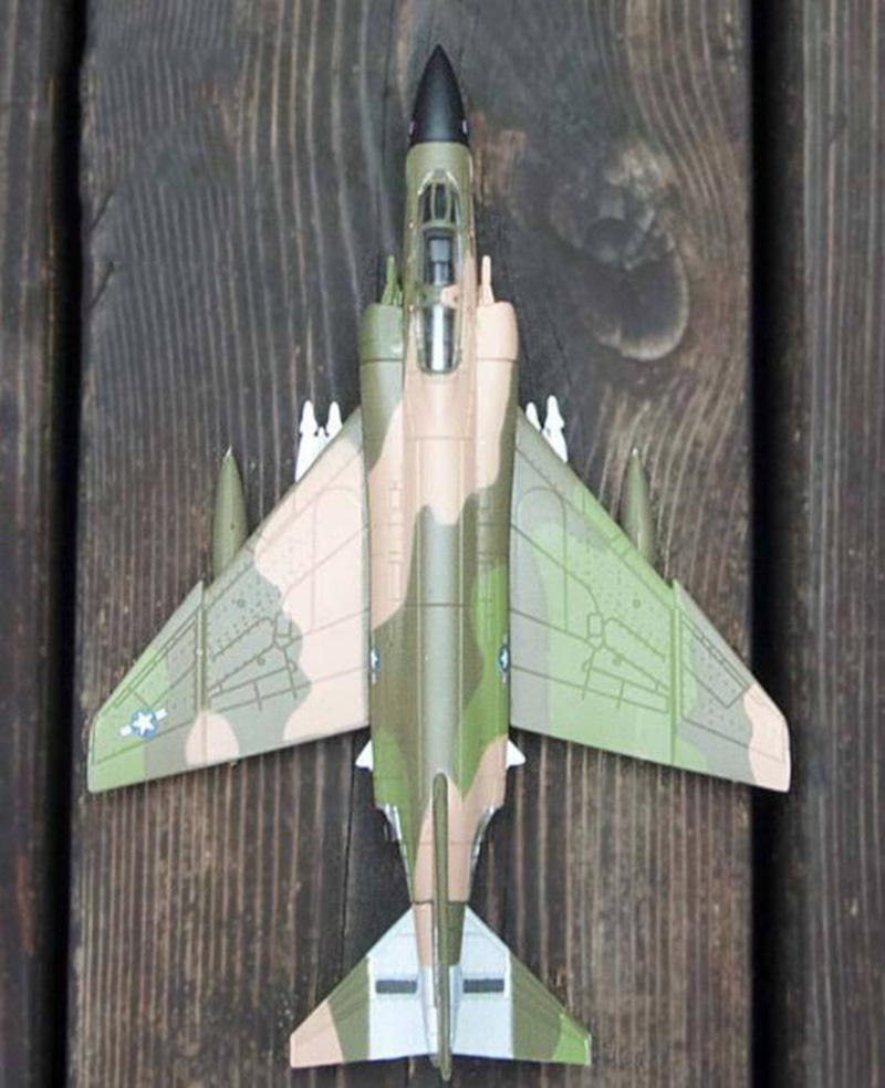 1/144 scale F-4C Camo Color Diecast Military Classic Aircraft Alloy Airplane Models toy Adult Children Toys Display Collections 1/144 scale F-4C Camo Color Diecast Military Classic Aircraft Alloy Airplane Models toy Adult Children Toys Display Collections