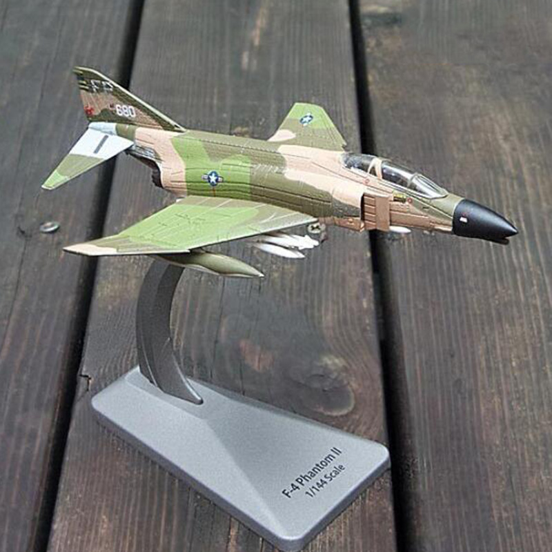 1/144 scale F-4C Camo Color Diecast Military Classic Aircraft Alloy Airplane Models toy Adult Children Toys Display Collections 1/144 scale F-4C Camo Color Diecast Military Classic Aircraft Alloy Airplane Models toy Adult Children Toys Display Collections