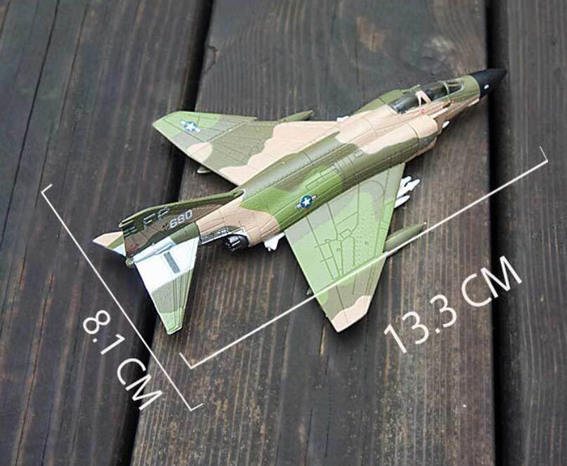 1/144 scale F-4C Camo Color Diecast Military Classic Aircraft Alloy Airplane Models toy Adult Children Toys Display Collections 1/144 scale F-4C Camo Color Diecast Military Classic Aircraft Alloy Airplane Models toy Adult Children Toys Display Collections