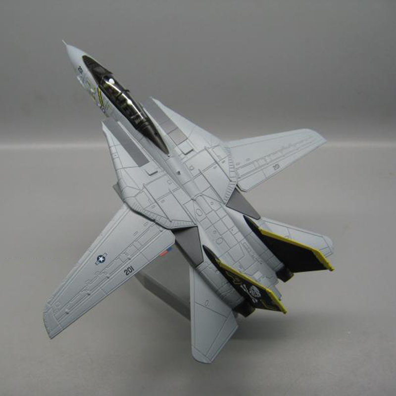 USA 1/100 Military reconnaissance aircraft Model Toys Tomcat F-14A/B AJ200 VF-84 Fighter Navy Army Air Force Diecast Metal Plane USA 1/100 Military reconnaissance aircraft Model Toys Tomcat F-14A/B AJ200 VF-84 Fighter Navy Army Air Force Diecast Metal Plane