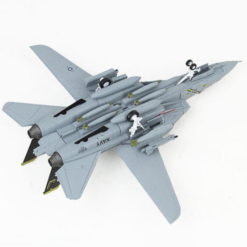USA 1/100 Military reconnaissance aircraft Model Toys Tomcat F-14A/B AJ200 VF-84 Fighter Navy Army Air Force Diecast Metal Plane USA 1/100 Military reconnaissance aircraft Model Toys Tomcat F-14A/B AJ200 VF-84 Fighter Navy Army Air Force Diecast Metal Plane