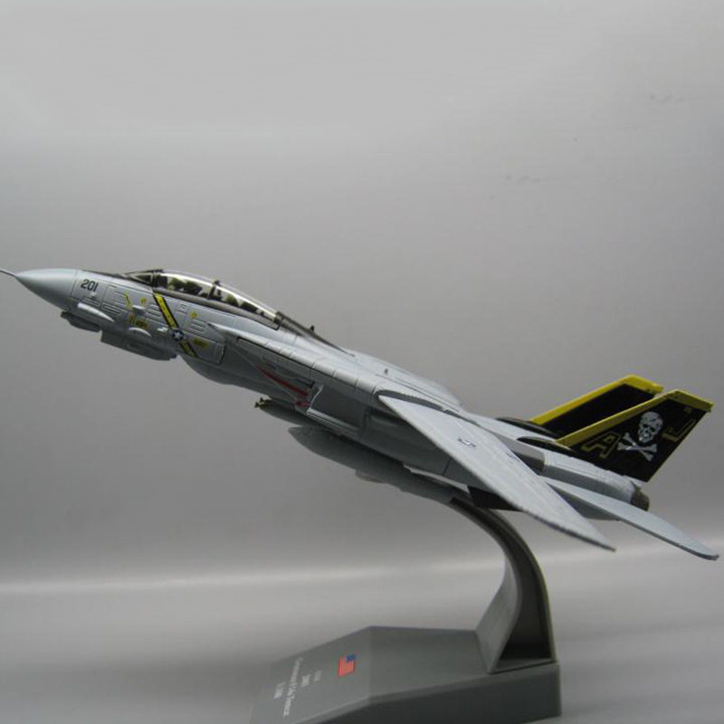 USA 1/100 Military reconnaissance aircraft Model Toys Tomcat F-14A/B AJ200 VF-84 Fighter Navy Army Air Force Diecast Metal Plane USA 1/100 Military reconnaissance aircraft Model Toys Tomcat F-14A/B AJ200 VF-84 Fighter Navy Army Air Force Diecast Metal Plane