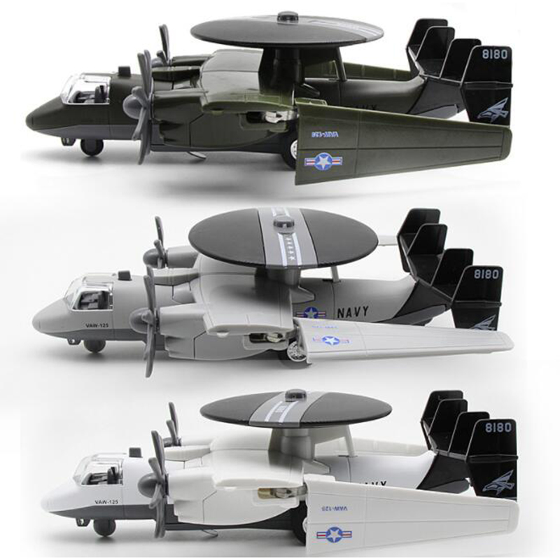 1/72 Scale E-2C Early classic warning aircraft Retro Navy Army fighter Metal airplane model adult military aircraft Collections