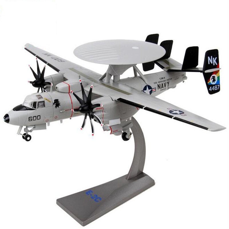 American 1/72 scale USAF E-2C Hawkeye Airborne Early Warning aircraft Diecast Alloy Static plane model toys military collections American 1/72 scale USAF E-2C Hawkeye Airborne Early Warning aircraft Diecast Alloy Static plane model toys military collections
