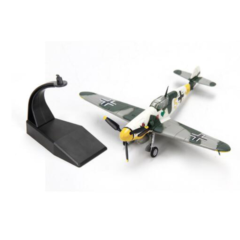 1/72Scale Classic BF-109 Jet fighter World War II Plane Army fighter aircraft Static Diecast Metal plane model adult militaryToy 1/72Scale Classic BF-109 Jet fighter World War II Plane Army fighter aircraft Static Diecast Metal plane model adult militaryToy