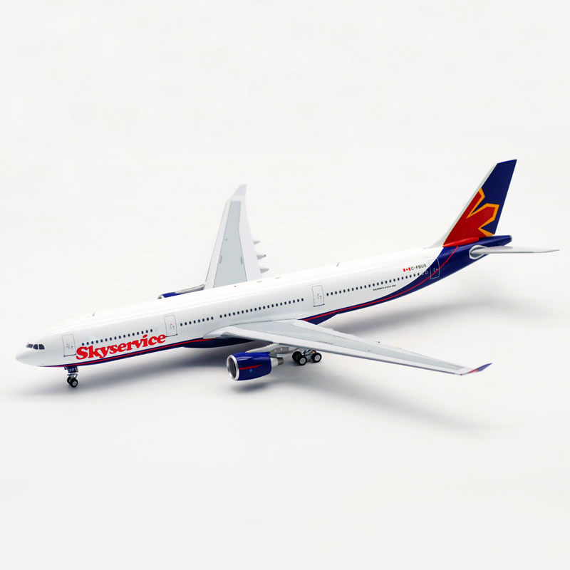 A330-300 C-FBUS SABENA Airlines Skyservice Plane Model Alloy Diecast 1/200 Scale with Lading Gear Aircraft collectible A330-300 C-FBUS SABENA Airlines Skyservice Plane Model Alloy Diecast 1/200 Scale with Lading Gear Aircraft collectible