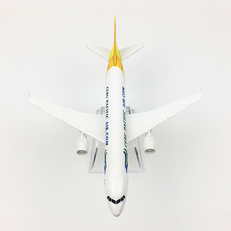 1/400 Scale Alloy Airplane Airbus 320 A320 CEBU PACIFIC Airline Air Passenger Plane Model Diecast Aircraft Collections Toys