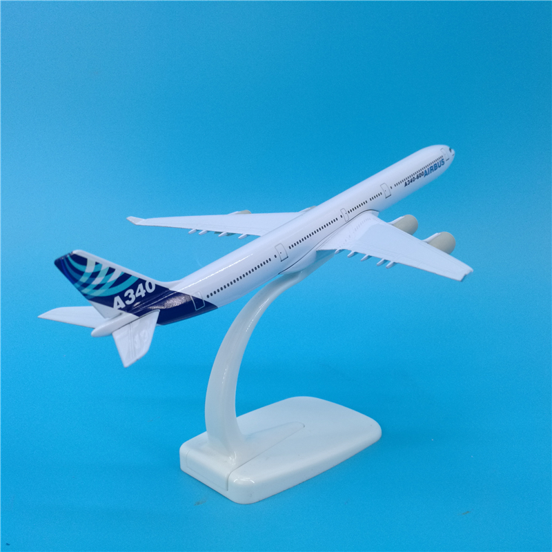 can standable aviation model 20CM 1: 300 scale Airbus A340 prototype airline aircraft airplane alloy model collect gift display