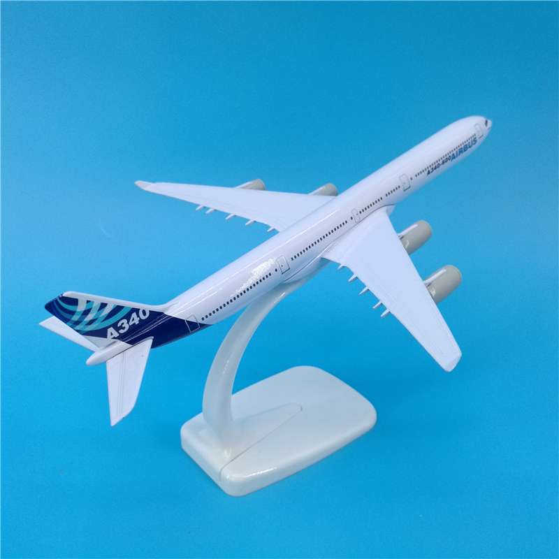 can standable aviation model 20CM 1: 300 scale Airbus A340 prototype airline aircraft airplane alloy model collect gift display