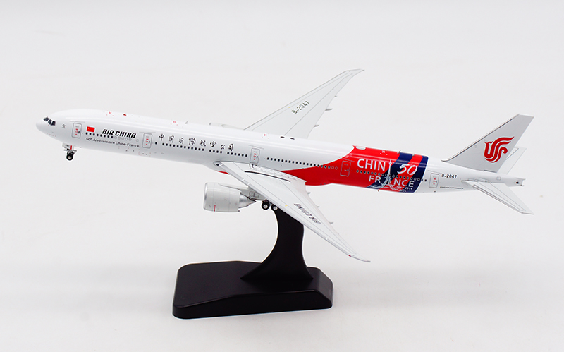 Diecast Alloy 1:400 Scale B777-300ER B-2047 Sino-French 50TH Planes Model Airplane Air Airlines Aircraft Plane Collectible Gifts Diecast Alloy 1:400 Scale B777-300ER B-2047 Sino-French 50TH Planes Model Airplane Air Airlines Aircraft Plane Collectible Gifts