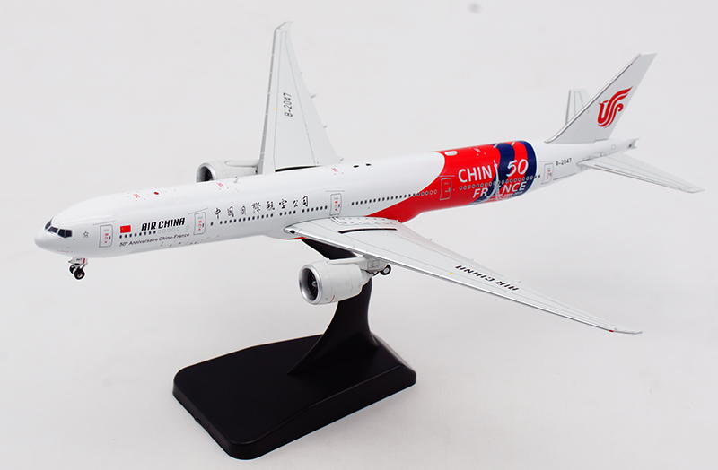 Diecast Alloy 1:400 Scale B777-300ER B-2047 Sino-French 50TH Planes Model Airplane Air Airlines Aircraft Plane Collectible Gifts Diecast Alloy 1:400 Scale B777-300ER B-2047 Sino-French 50TH Planes Model Airplane Air Airlines Aircraft Plane Collectible Gifts