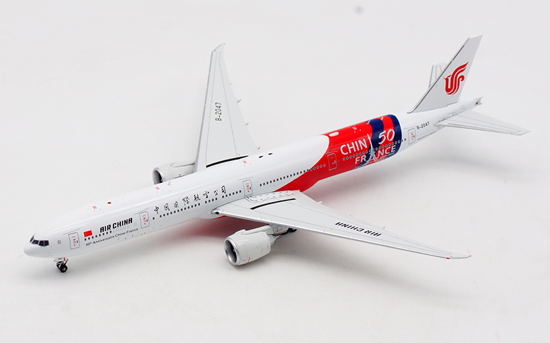 Diecast Alloy 1:400 Scale B777-300ER B-2047 Sino-French 50TH Planes Model Airplane Air Airlines Aircraft Plane Collectible Gifts Diecast Alloy 1:400 Scale B777-300ER B-2047 Sino-French 50TH Planes Model Airplane Air Airlines Aircraft Plane Collectible Gifts