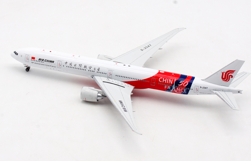 Diecast Alloy 1:400 Scale B777-300ER B-2047 Sino-French 50TH Planes Model Airplane Air Airlines Aircraft Plane Collectible Gifts Diecast Alloy 1:400 Scale B777-300ER B-2047 Sino-French 50TH Planes Model Airplane Air Airlines Aircraft Plane Collectible Gifts