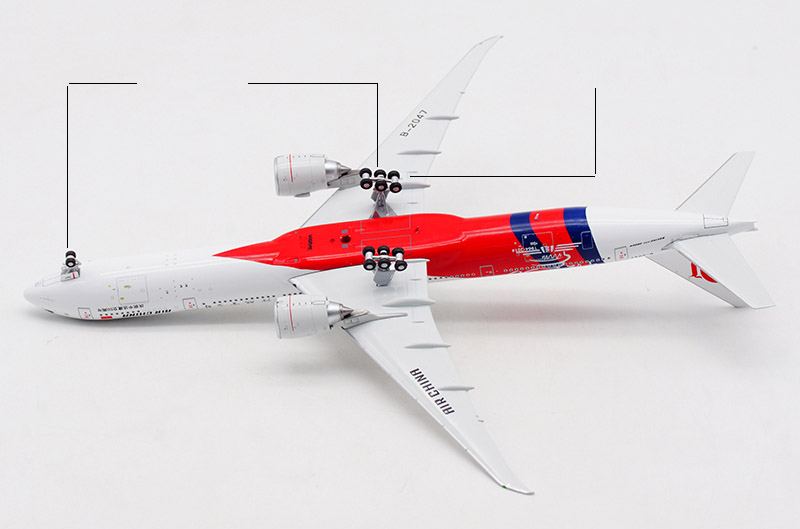 Diecast Alloy 1:400 Scale B777-300ER B-2047 Sino-French 50TH Planes Model Airplane Air Airlines Aircraft Plane Collectible Gifts Diecast Alloy 1:400 Scale B777-300ER B-2047 Sino-French 50TH Planes Model Airplane Air Airlines Aircraft Plane Collectible Gifts