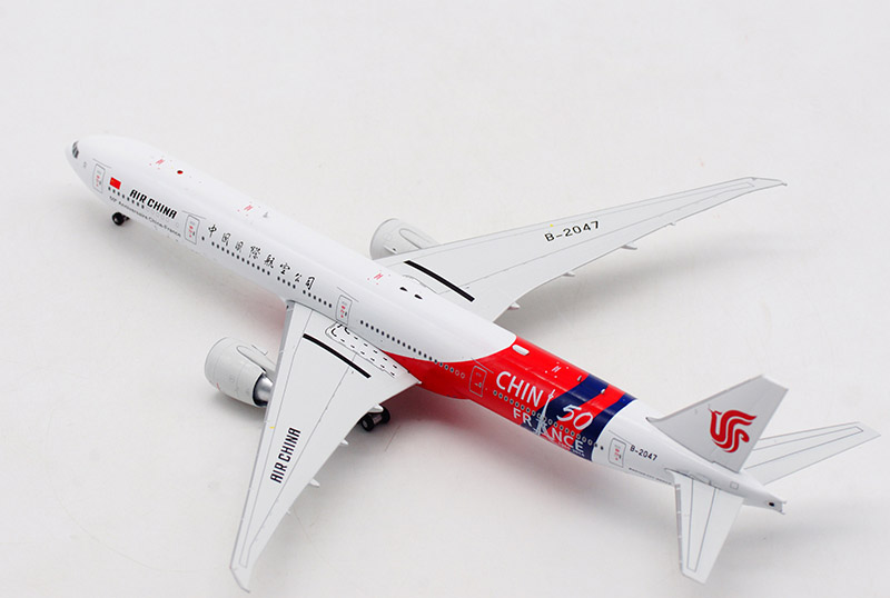 Diecast Alloy 1:400 Scale B777-300ER B-2047 Sino-French 50TH Planes Model Airplane Air Airlines Aircraft Plane Collectible Gifts Diecast Alloy 1:400 Scale B777-300ER B-2047 Sino-French 50TH Planes Model Airplane Air Airlines Aircraft Plane Collectible Gifts