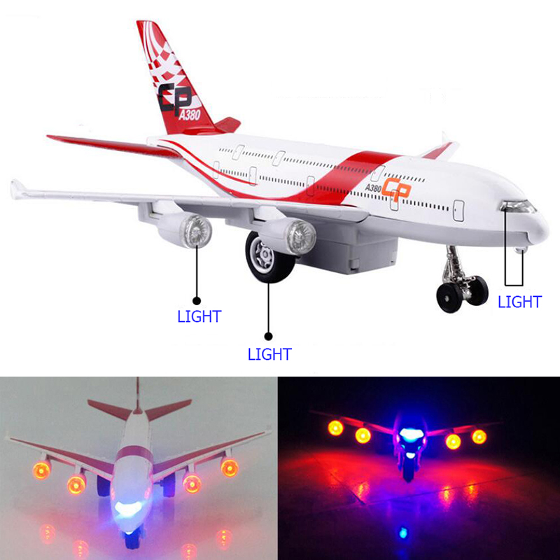 21CM Band LED lights Aircraft Airbus A380 Airline Model Alloy Airplane Display W base diecast plastic Plane Kids Gifts Toys 21CM Band LED lights Aircraft Airbus A380 Airline Model Alloy Airplane Display W base diecast plastic Plane Kids Gifts Toys
