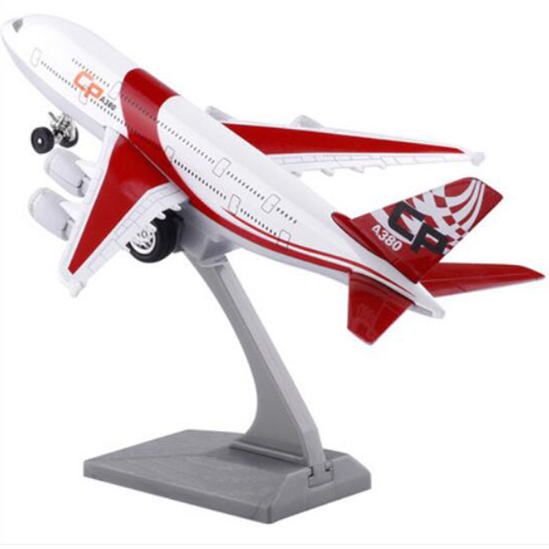 21CM Band LED lights Aircraft Airbus A380 Airline Model Alloy Airplane Display W base diecast plastic Plane Kids Gifts Toys 21CM Band LED lights Aircraft Airbus A380 Airline Model Alloy Airplane Display W base diecast plastic Plane Kids Gifts Toys