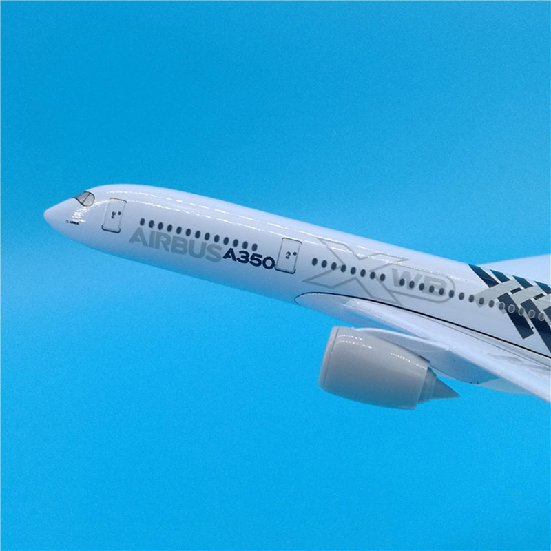 20CM Small Plane 1:300 Scale Airbus A350 XWB Airlines Aircraft Alloy ...