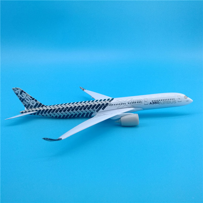 20CM Small Plane 1:300 Scale Airbus A350 XWB Airlines Aircraft Alloy Toy With base Diecast Children Toy Airplane For Collections
