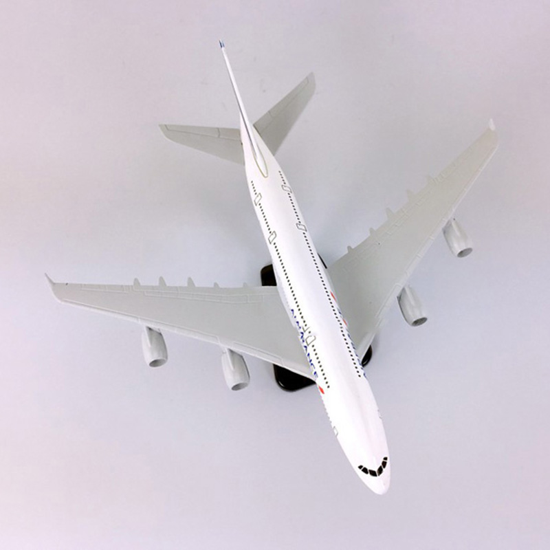 18CM 1/400 Scale Airbus A380 AIRFRANCE Airways alloy airplane Model static Diecast Diecast aircraft with base plane collectible 18CM 1/400 Scale Airbus A380 AIRFRANCE Airways alloy airplane Model static Diecast Diecast aircraft with base plane collectible