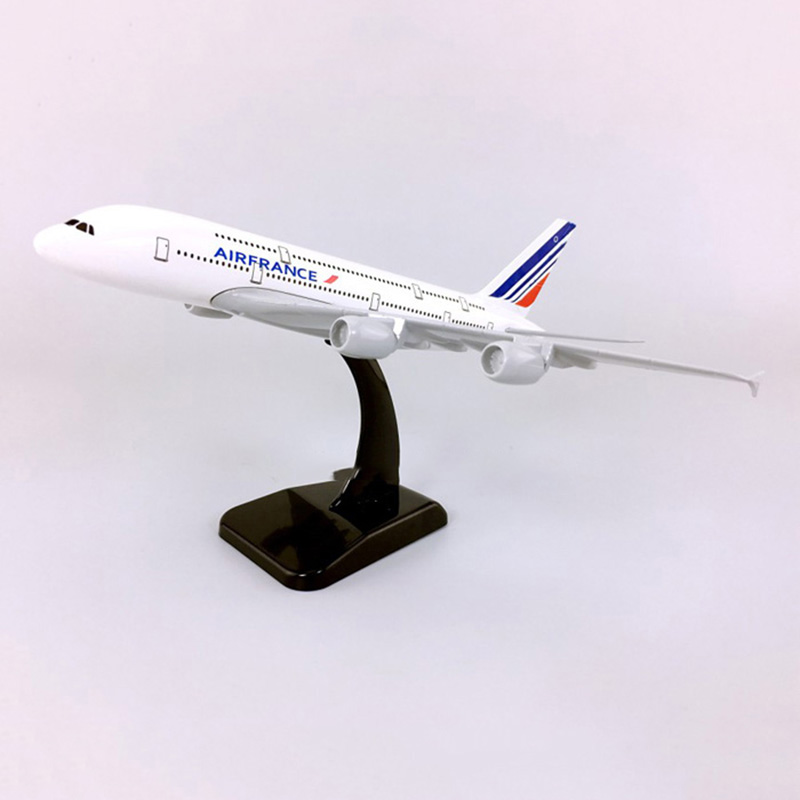 18CM 1/400 Scale Airbus A380 AIRFRANCE Airways alloy airplane Model static Diecast Diecast aircraft with base plane collectible 18CM 1/400 Scale Airbus A380 AIRFRANCE Airways alloy airplane Model static Diecast Diecast aircraft with base plane collectible