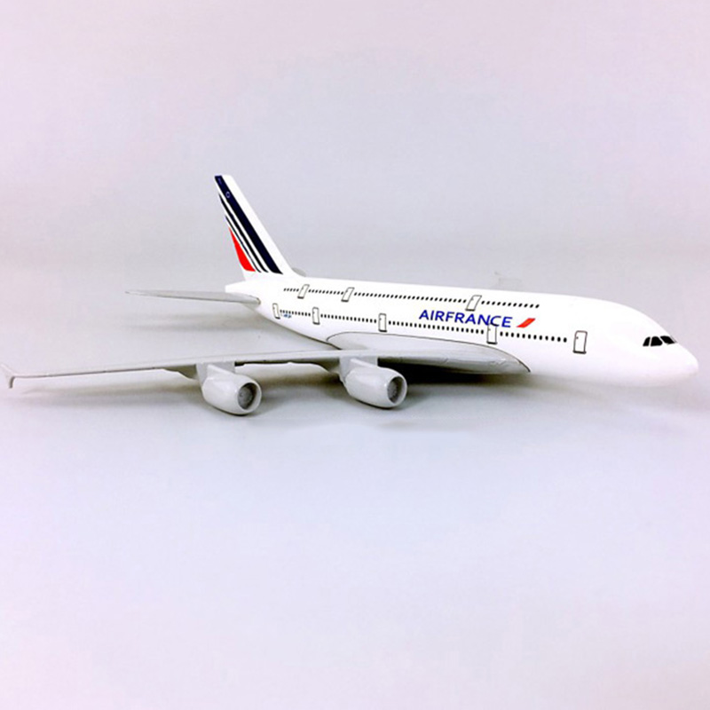 18CM 1/400 Scale Airbus A380 AIRFRANCE Airways alloy airplane Model static Diecast Diecast aircraft with base plane collectible 18CM 1/400 Scale Airbus A380 AIRFRANCE Airways alloy airplane Model static Diecast Diecast aircraft with base plane collectible