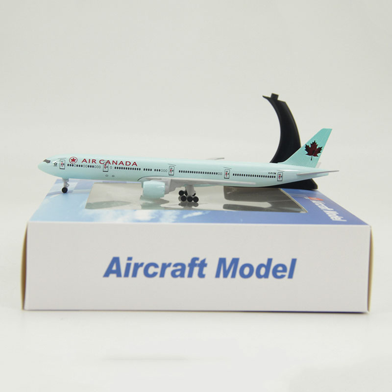 20CM Airbus Boeing B747 B777 A380 A350 Airlines Airplanes Plane Aircraft Alloy Model Toy With Landing Gear Toys For Collections