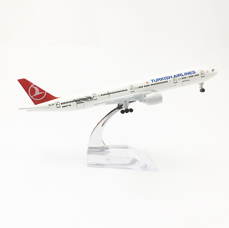 20CM Airbus Boeing B747 B777 A380 A350 Airlines Airplanes Plane Aircraft Alloy Model Toy With Landing Gear Toys For Collections