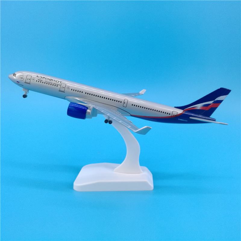 20CM 1:300 Areoflot Air RUSSIA Airplane A330 Model with Base Landing Gears Alloy Aircraft Plane Collectible Gifts Toy Model 20CM 1:300 Areoflot Air RUSSIA Airplane A330 Model with Base Landing Gears Alloy Aircraft Plane Collectible Gifts Toy Model