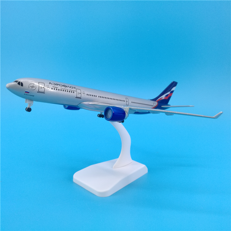 20CM 1:300 Areoflot Air RUSSIA Airplane A330 Model with Base Landing Gears Alloy Aircraft Plane Collectible Gifts Toy Model 20CM 1:300 Areoflot Air RUSSIA Airplane A330 Model with Base Landing Gears Alloy Aircraft Plane Collectible Gifts Toy Model