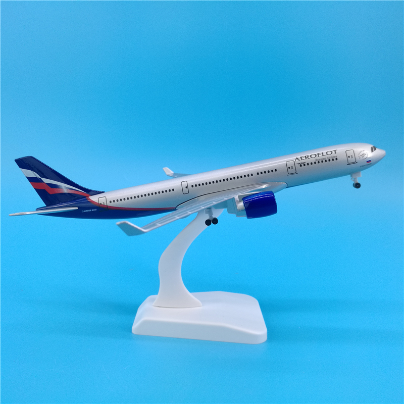 20CM 1:300 Areoflot Air RUSSIA Airplane A330 Model with Base Landing Gears Alloy Aircraft Plane Collectible Gifts Toy Model 20CM 1:300 Areoflot Air RUSSIA Airplane A330 Model with Base Landing Gears Alloy Aircraft Plane Collectible Gifts Toy Model
