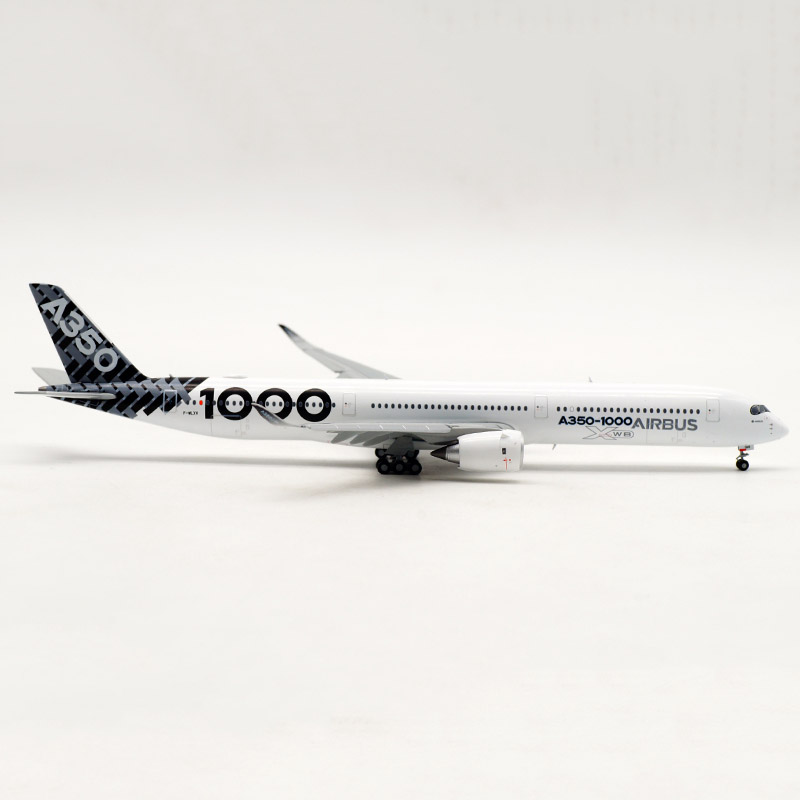 1: 400 scale 18.6CM simulation 350 A350-1000 Airbus passenger airplane landing gear alloy model toy collection display gift