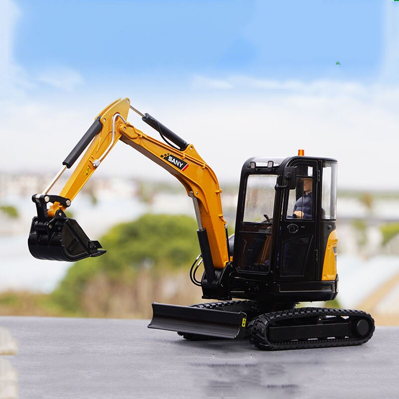 Diecast 1:20 SANY SY35U-9 Simulation Excavator Alloy-10 Small Hook Machine Engineering Vehicle Model Children's Toys Collect Diecast 1:20 SANY SY35U-9 Simulation Excavator Alloy-10 Small Hook Machine Engineering Vehicle Model Children's Toys Collect