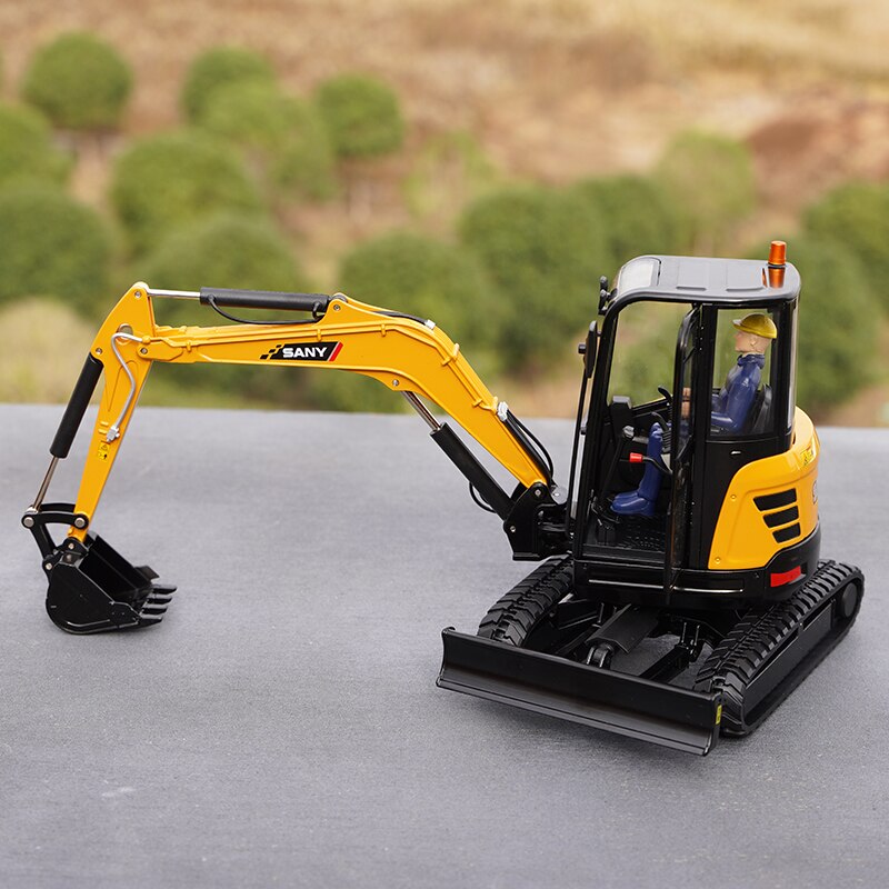Diecast 1:20 SANY SY35U-9 Simulation Excavator Alloy-10 Small Hook Machine Engineering Vehicle Model Children's Toys Collect Diecast 1:20 SANY SY35U-9 Simulation Excavator Alloy-10 Small Hook Machine Engineering Vehicle Model Children's Toys Collect