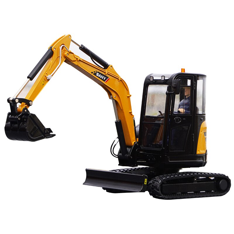 Diecast 1:20 SANY SY35U-9 Simulation Excavator Alloy-10 Small Hook Machine Engineering Vehicle Model Children's Toys Collect Diecast 1:20 SANY SY35U-9 Simulation Excavator Alloy-10 Small Hook Machine Engineering Vehicle Model Children's Toys Collect