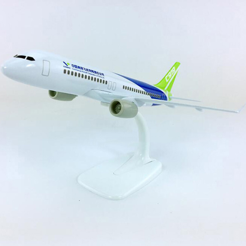 20CM Chinese cargo plane 1/400 airbus COMAC C919 Model Air airlines Static W base Diecasting alloy aircraft collectible display 20CM Chinese cargo plane 1/400 airbus COMAC C919 Model Air airlines Static W base Diecasting alloy aircraft collectible display