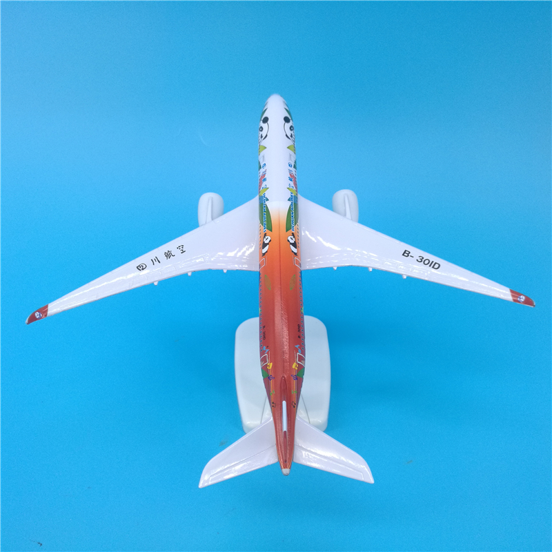 1/400 scale 20 CM Airbus 350 A350 model Sichuan Airlines captain Panda aircraft alloy die-cast aircraft for collection display 1/400 scale 20 CM Airbus 350 A350 model Sichuan Airlines captain Panda aircraft alloy die-cast aircraft for collection display