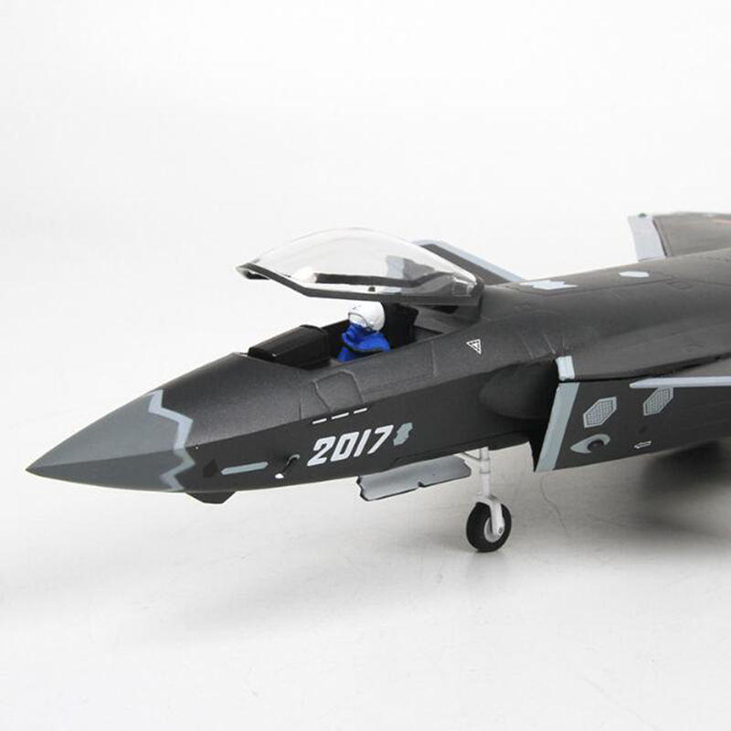 1/48 Scale StaticSimulation Stealth Jet Fourth GenerationAlloy Fighter Airplane 20 J20 diecast Model Aircraft Toy For Collection