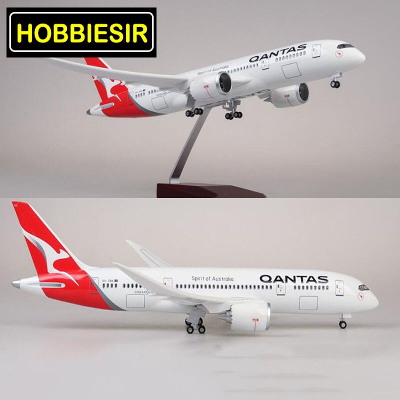 1/130 Scale 47cm Airplane Model Boeing B787 Dreamliner Aircraft QANTAS Airways Airlines W Wheeled Diecast Plastic Plane Toys 1/130 Scale 47cm Airplane Model Boeing B787 Dreamliner Aircraft QANTAS Airways Airlines W Wheeled Diecast Plastic Plane Toys