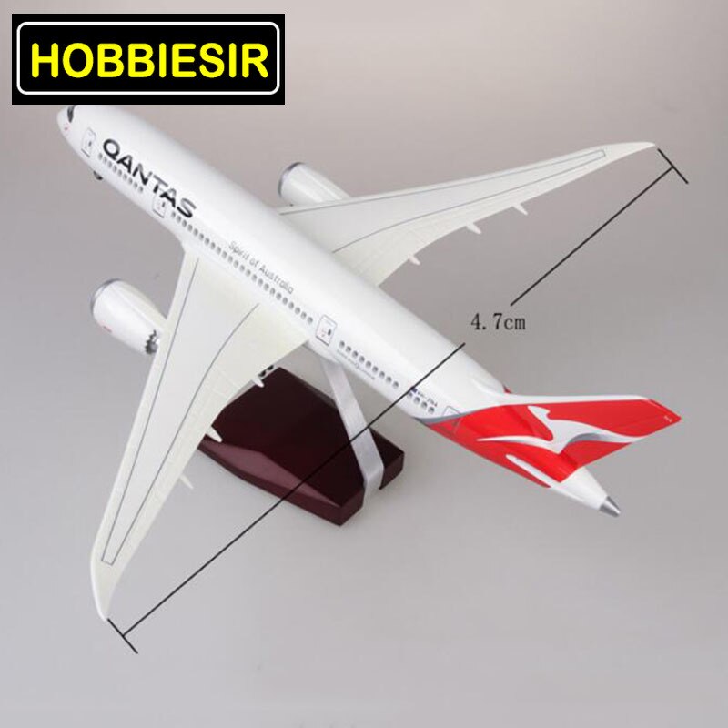 1/130 Scale 47cm Airplane Model Boeing B787 Dreamliner Aircraft QANTAS Airways Airlines W Wheeled Diecast Plastic Plane Toys 1/130 Scale 47cm Airplane Model Boeing B787 Dreamliner Aircraft QANTAS Airways Airlines W Wheeled Diecast Plastic Plane Toys