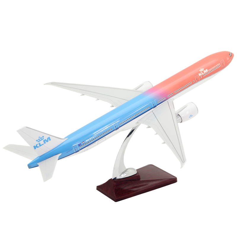 47CM 777 B777 KLM Royal Dutch Airlines Model Diecast Resin Plane for Collection Airplane Plane Model Toys Souvenri Show Display 47CM 777 B777 KLM Royal Dutch Airlines Model Diecast Resin Plane for Collection Airplane Plane Model Toys Souvenri Show Display