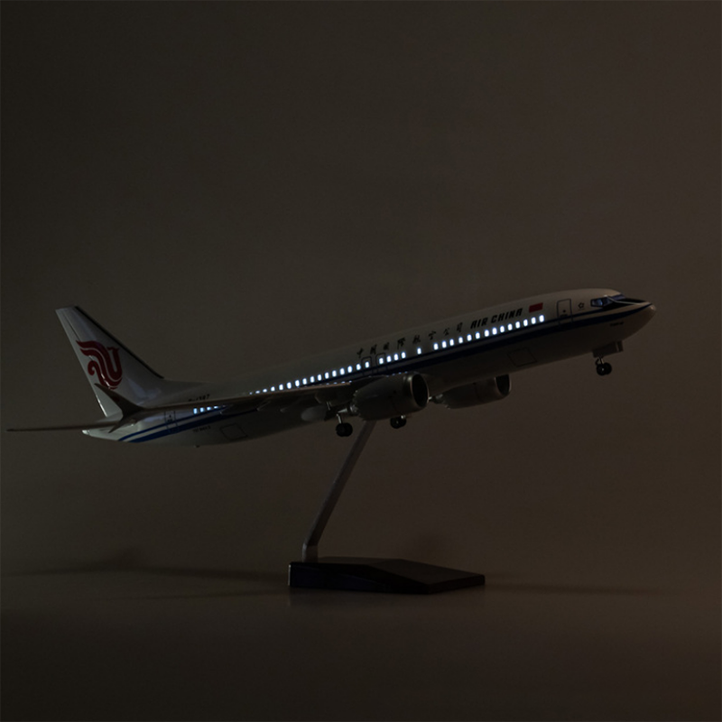 47CM B737 MAX 1/85 Scale Airplane 737MAX Aircraft Air China Airline W Light and Wheel Diecast Plastic Resin Plane Model Toy Show 47CM B737 MAX 1/85 Scale Airplane 737MAX Aircraft Air China Airline W Light and Wheel Diecast Plastic Resin Plane Model Toy Show