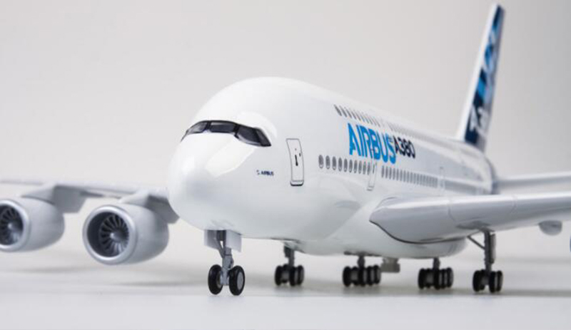 43-45.5CM Boeing 787 Airbus A380 Airplane Plastic Alloy Model Plane ETIHAD QANTAS AIRFRANCE LUFTHANSA ANA AIRLINES Toys