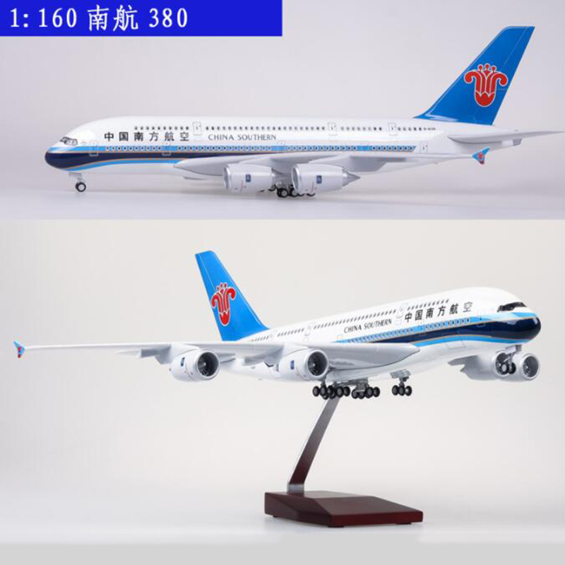 43-45.5CM Boeing 787 Airbus A380 Airplane Plastic Alloy Model Plane ETIHAD QANTAS AIRFRANCE LUFTHANSA ANA AIRLINES Toys