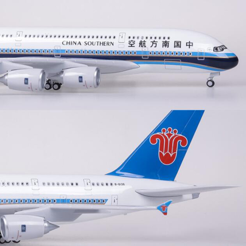 43-45.5CM Boeing 787 Airbus A380 Airplane Plastic Alloy Model Plane ETIHAD QANTAS AIRFRANCE LUFTHANSA ANA AIRLINES Toys