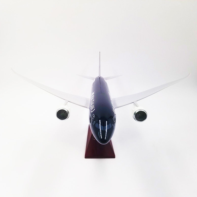 1/145 Scale Boeing B787 43cm Airplane Dreamliner Aircraft New Zealand Airlines Model With Base Diecast Plastic Resin Plane
