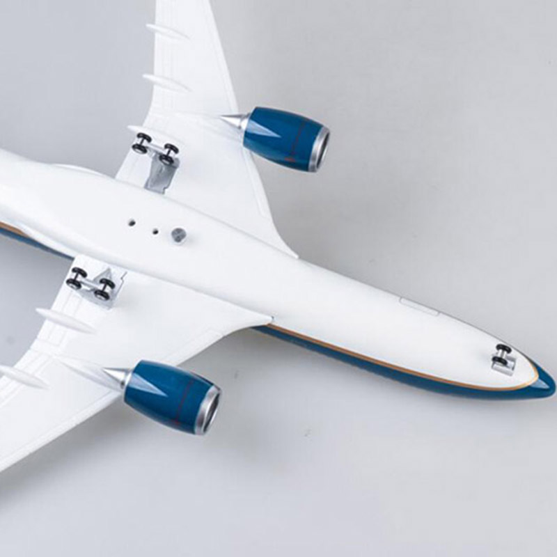 47CM 1/142 Scale Airplane Airbus A350 Aircraft Model toys Vietnam Airlines Model With LED Light & W Wheels Diecast Plastic Plane