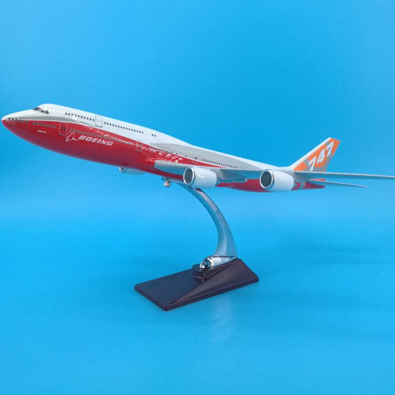 47CM 1:150 Airplane Boeing B747-8 landing gear Airplane Model With Base wheel Diecast Support Aircraft Collectible Plane Toy 47CM 1:150 Airplane Boeing B747-8 landing gear Airplane Model With Base wheel Diecast Support Aircraft Collectible Plane Toy