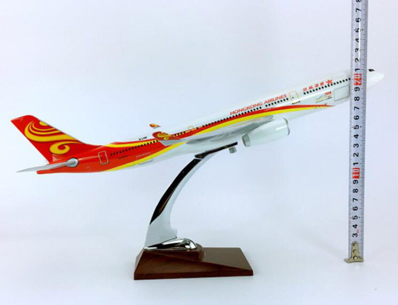 40CM 1:172 High imitation Hongkong airlines Airbus A330-300 model W base alloy aircraft plane collectible display Toycollection 40CM 1:172 High imitation Hongkong airlines Airbus A330-300 model W base alloy aircraft plane collectible display Toycollection