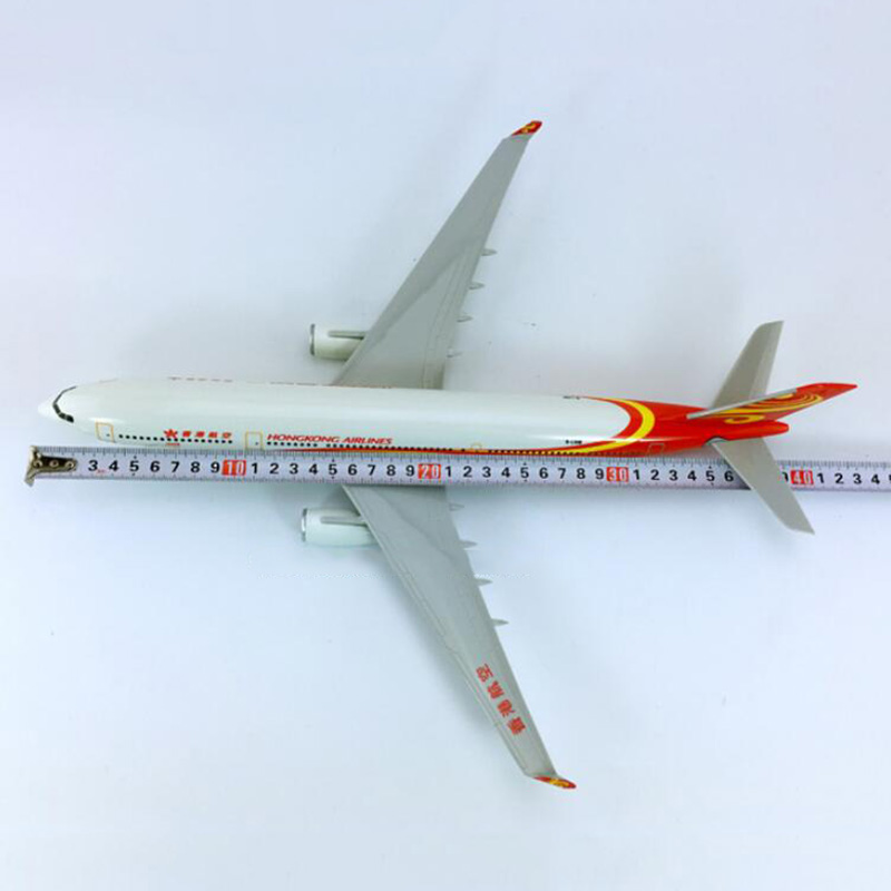 40CM 1:172 High imitation Hongkong airlines Airbus A330-300 model W base alloy aircraft plane collectible display Toycollection 40CM 1:172 High imitation Hongkong airlines Airbus A330-300 model W base alloy aircraft plane collectible display Toycollection